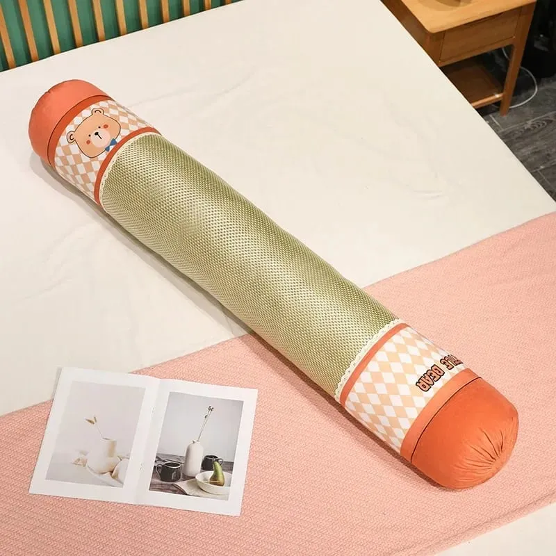 60 ซม.Panda Ice Vine หมอน Plush สองด้าน Cool Ice หวายเบาะนุ่ม Plush Throw หมอนบ้านโซฟาเตียงตกแต่งของขวัญ — image 9