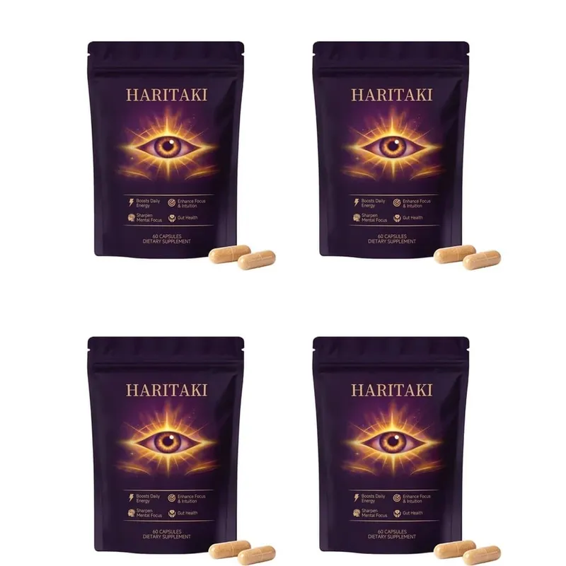 Haritaki supplément 3ème œil 500 mg soutient l'équilibre digestif santé intestinale élimination régulière Protection antioxydante quotidienne 60 Ct — image 10