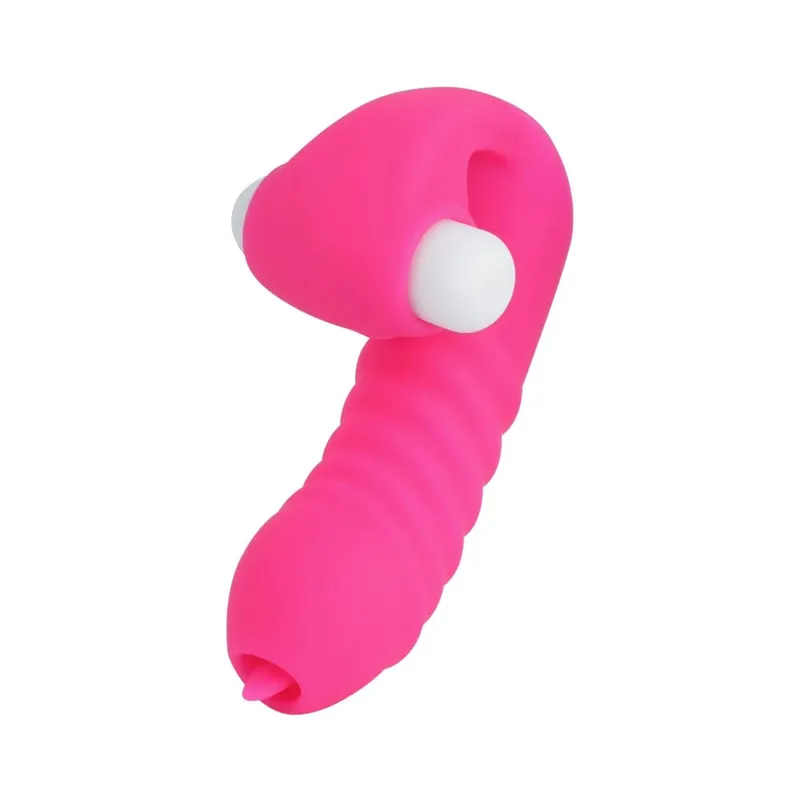 Vibrateurs à manches de doigt pour femmes, stimulateur de Clitoris, lèche vaginale, Plug Anal, masturbateur féminin, jouets sexuels érotiques pour Couples