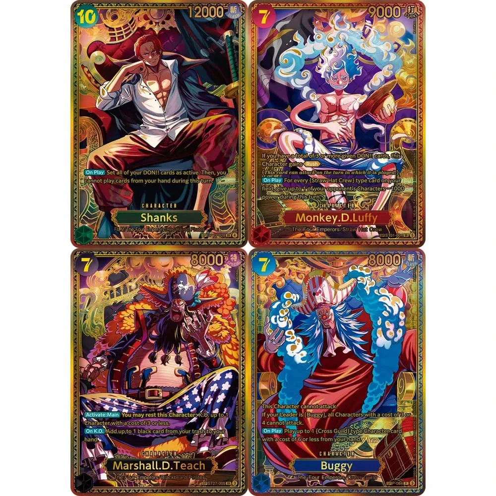 Bộ sưu tập Thẻ Monkey D. Luffy EB04-061 OPCG EN Tỏa Sáng Sáng Tạo Hiếm Hình Ba Chiều Nổi Họa Tiết Giấy Bạc Thẻ — image 4