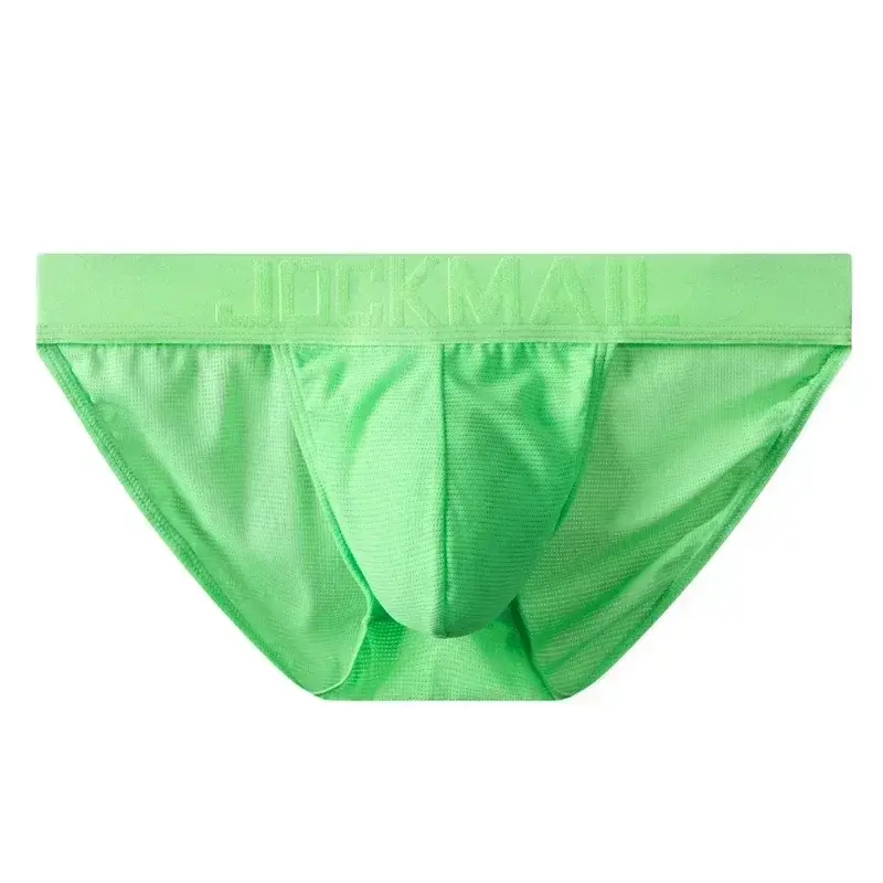 Man's Underwear Briefs Underpants Nylon Mesh Quick Dry Men's Briefs Bikini Slip Men's Tanga Briefs Jockstrap Gay Underwear — image 14