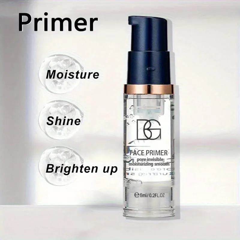 4 pz/set Kit Magico per il Trucco del Viso Primer idratante naturale Fondotinta correttore impermeabile a lunga durata Set per il trucco del viso da viaggio — image 6