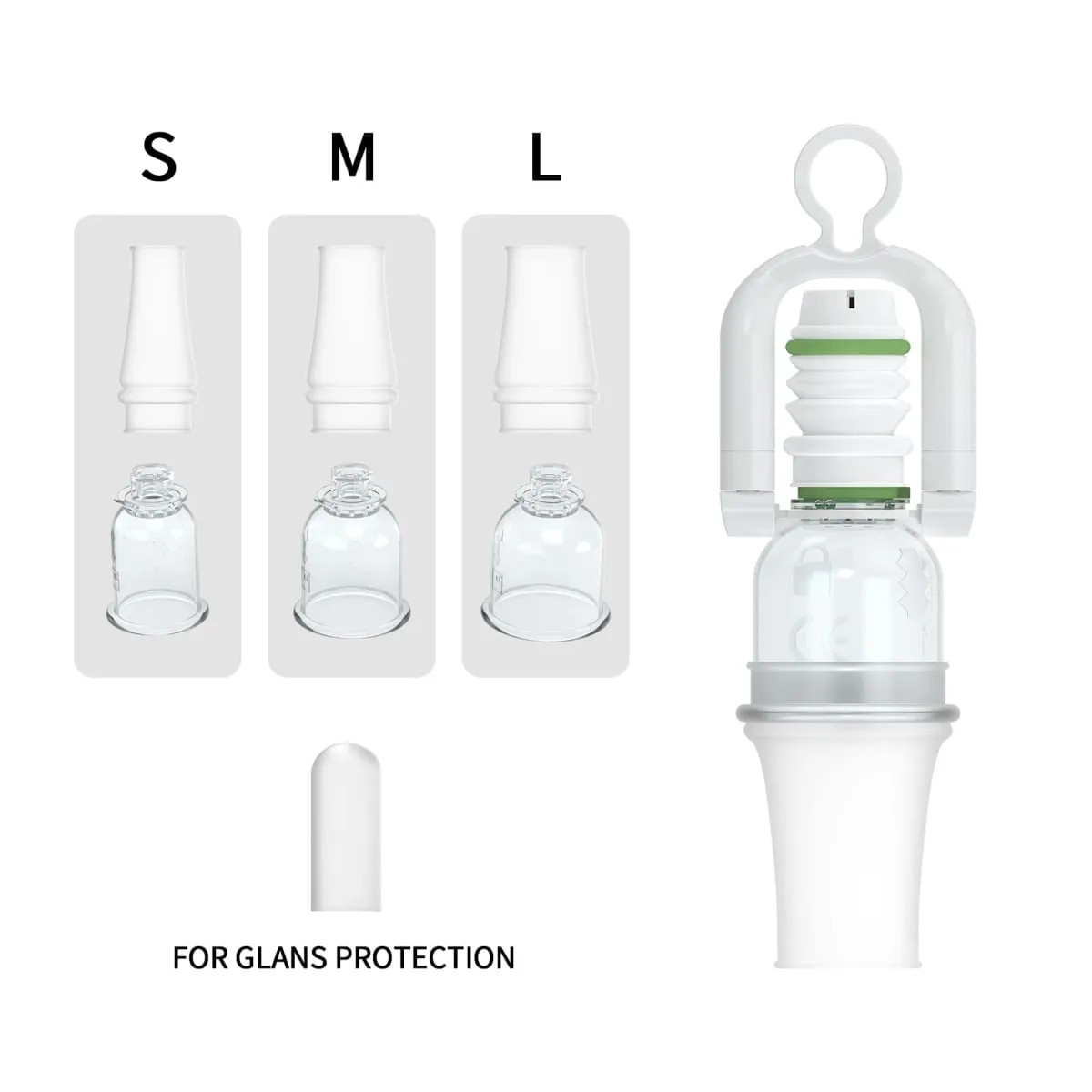 Dispositivo per l'allenamento dell'ingrandimento del pene maschile con supporto in metallo a ventosa di 3 dimensioni con lunghezza regolabile per prestazioni migliorate — image 6