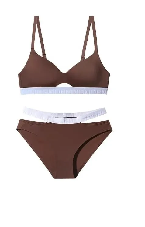 US กีฬา Push-Up Bra Anti-Sagging ไม่มีรอยต่อ Racerback Bralette ชุดไม่มีลวดสำหรับหน้าอกเล็กผู้หญิงฤดูใบไม้ร่วงฤดูหนาว — image 13