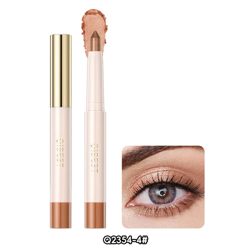 1 adet parlak şampanya Eyeliner kalem Glitter göz farı yalan ipekböceği kalem su geçirmez güzellik kozmetik kadın makyaj — image 10
