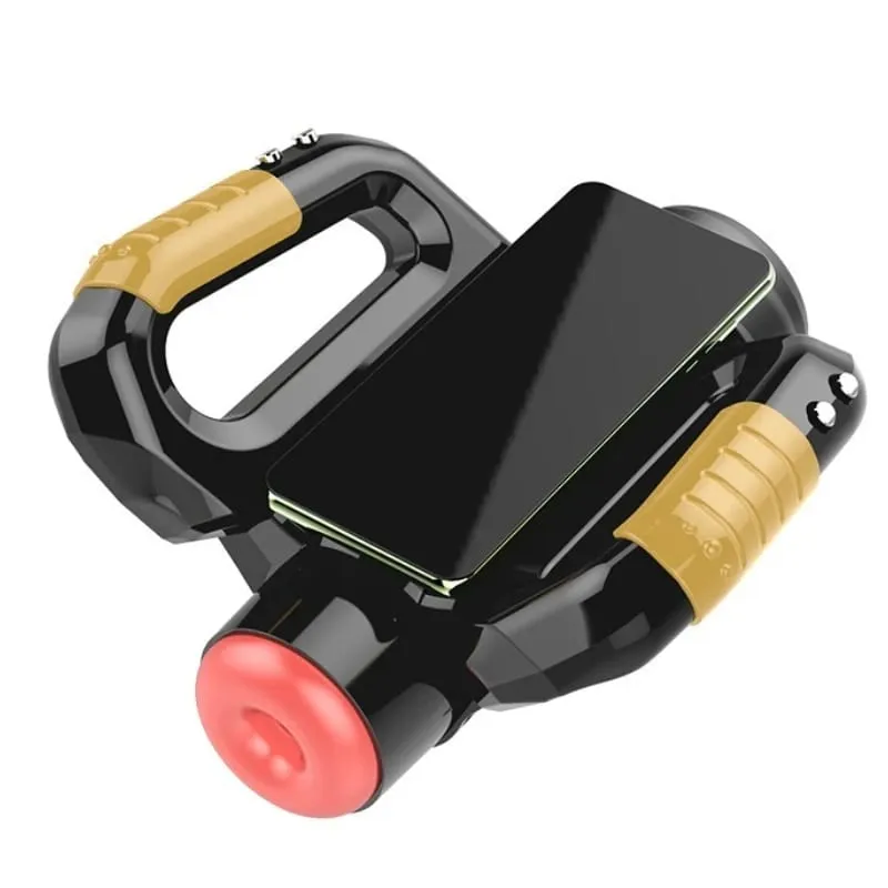 Automatic Male Masturbator Sex Toy with 10 Thrusting & Rotating Penis Pump Male Stroker Adult Toy Double Handle Sex Machine — image 6