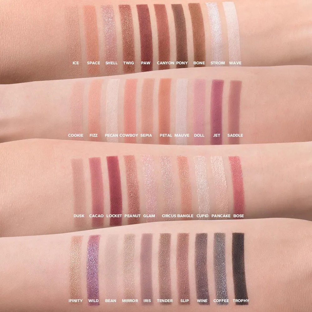 Neutre Vibes mat 40 couleurs mettre en évidence miroitant ombre à paupières cosmétiques Palette fard à paupières paillettes — image 5