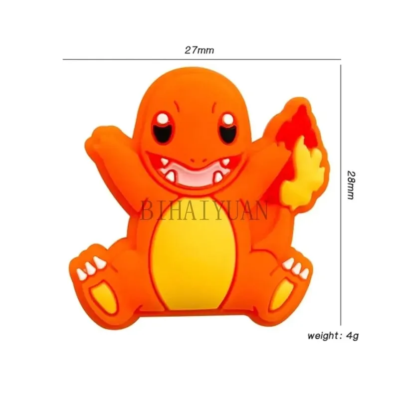 5 Stück Pokemon Silikon-Brennperlen für DIY Bead Pen Schnullerkette Clips Perlen Kinderspielzeug DIY Geschenk — image 11