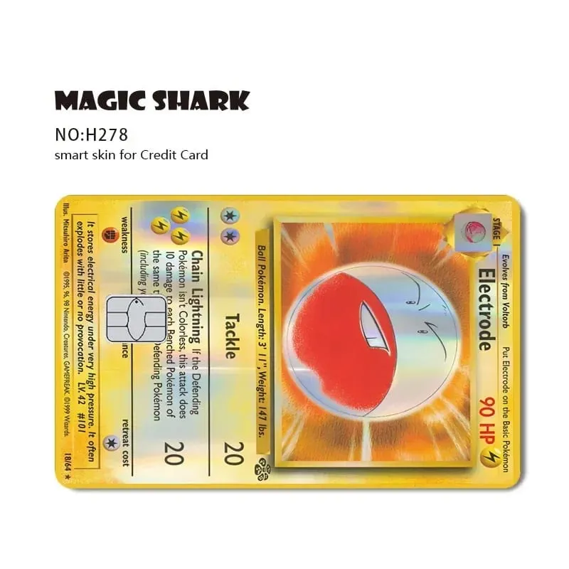 Charizard Gyarados Venusaur Blastoise Mewtwo Squirtle Snorlax Holographic Laser Credit Debit Card Film Skin Sticker — image 25