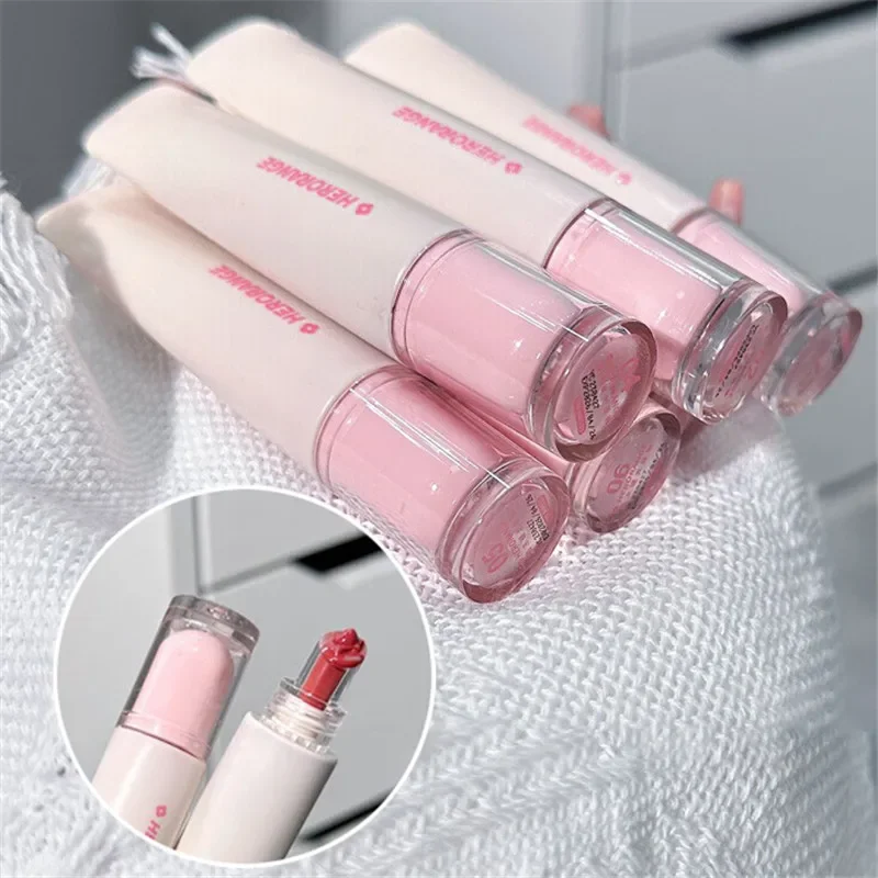 Gelatina Lip Gloss Specchio a lunga durata Acqua Smalto per labbra Rossetto colorato idratante Cristallo lucido Tinta per labbra Labbra coreane Cura Trucco — image 2