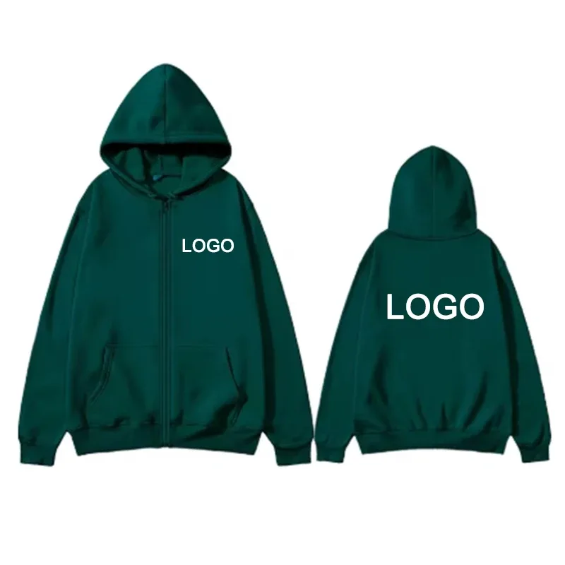 Customized Printed Zipper Hoodies Men Fashion Long Sleeve Zipper Up Sweatshirts Women Casual Personality Hoody Pullover Sudadera — image 13