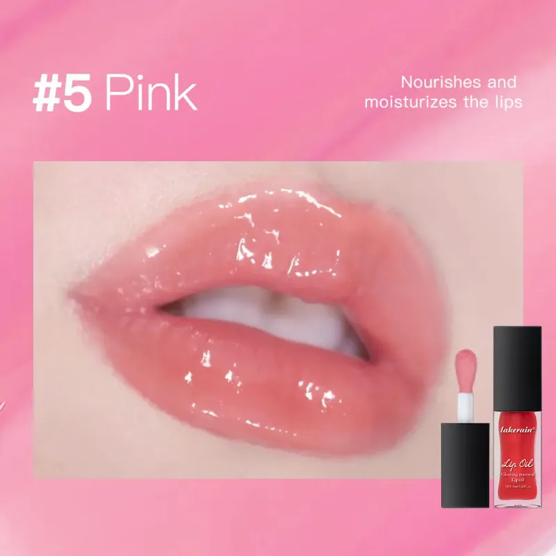 Lipgloss Mirror Lip Glaze Jelly Pout Lip Tint Long Lasting Moisturizing Shine Lipgloss Lip Makeup — image 10