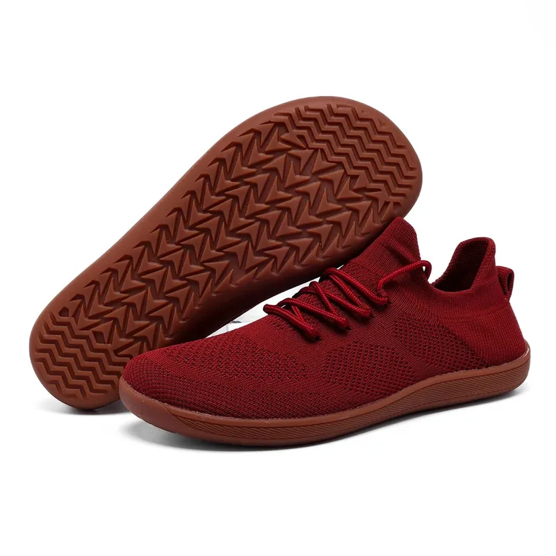 Minimalistische Barfußschuhe, Unisex, leicht, atmungsaktiv, Null-Sohlen, breite Zehen, Herren-Laufschuhe, Outdoor-Freizeit-Walking-Schuhe — image 11