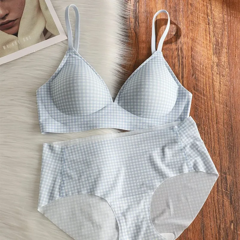 Elegantní Seamless Bralette Malá poprsí Sbírka Proti povisnutí Tenká nastavitelná ramínka Wirefree Comfort Fit UK Light Support Podprsenka — image 11