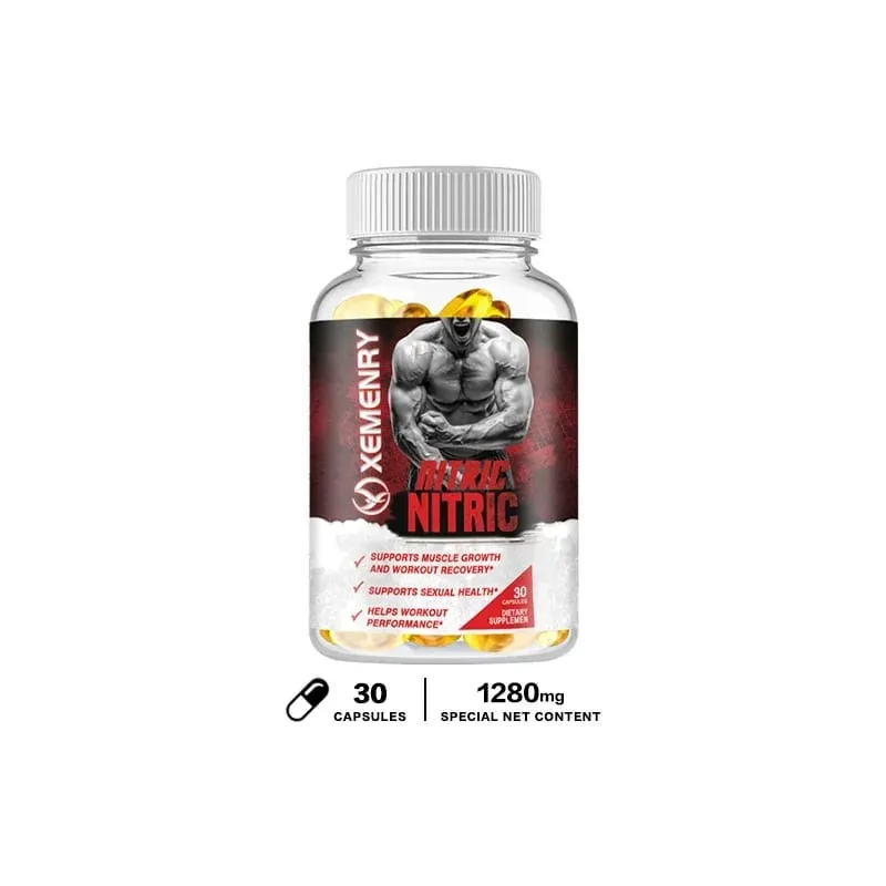 Xemenry L-Arginine Highest Capsule Dosage – Nitric Oxide Supplement — image 6