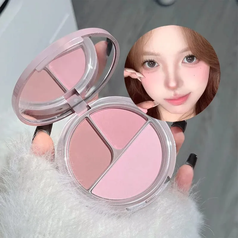 Die 7-teiligen Mehrzweck-Make-up-Sets von ART VALUE enthalten 3 matte Lippenschlamm, 1 gepressten Puder, 1 Rouge, 1 Augenpalette und Halskettenkosmetik — image 4