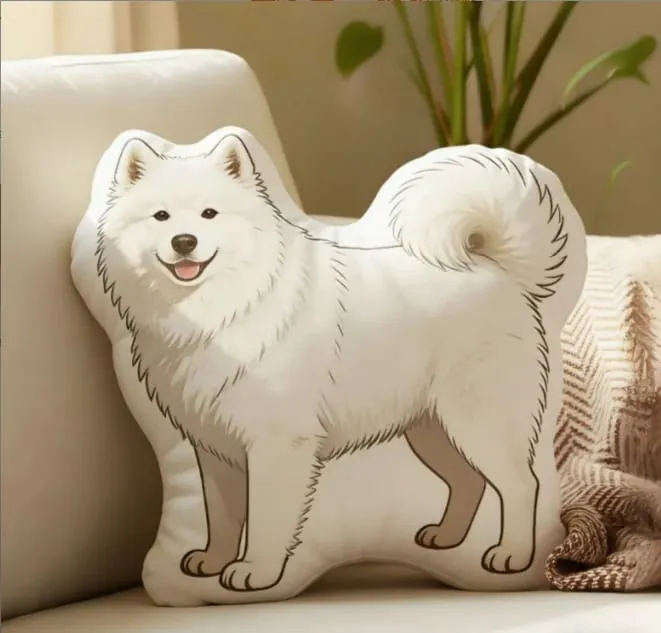 Cuscino per cani con simulazione stampata in 3D, divertente cuscino a forma di animale domestico, soggiorno, camera da letto, decorazione morbida, regalo di festa personalizzato — image 23