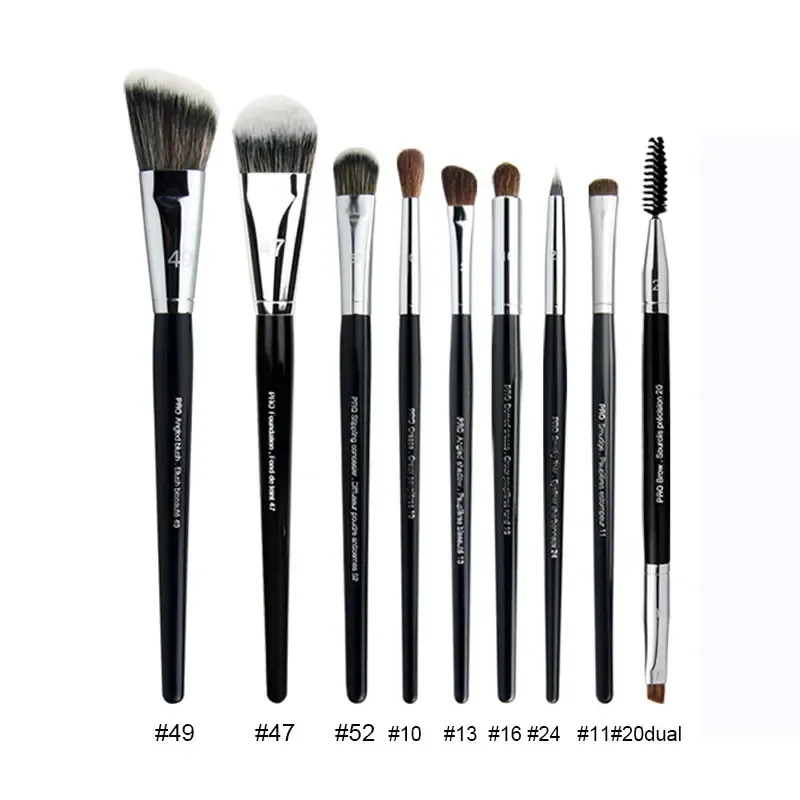 Vysoce kvalitní sada štětců na make-up Pro make-up štětec Liquid Powder Eyeshadow Crease Concealer kosmetické nástroje vynikající — image 10
