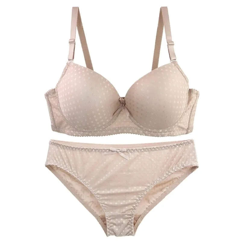 DaiNaFang Set di Reggiseno a Coppa BCD per Donna in Pizzo Modellante Coppa a Stampo Sottile 3 File Gancio Indietro Anti Ascella Grasso Push Up Lingerie — image 4