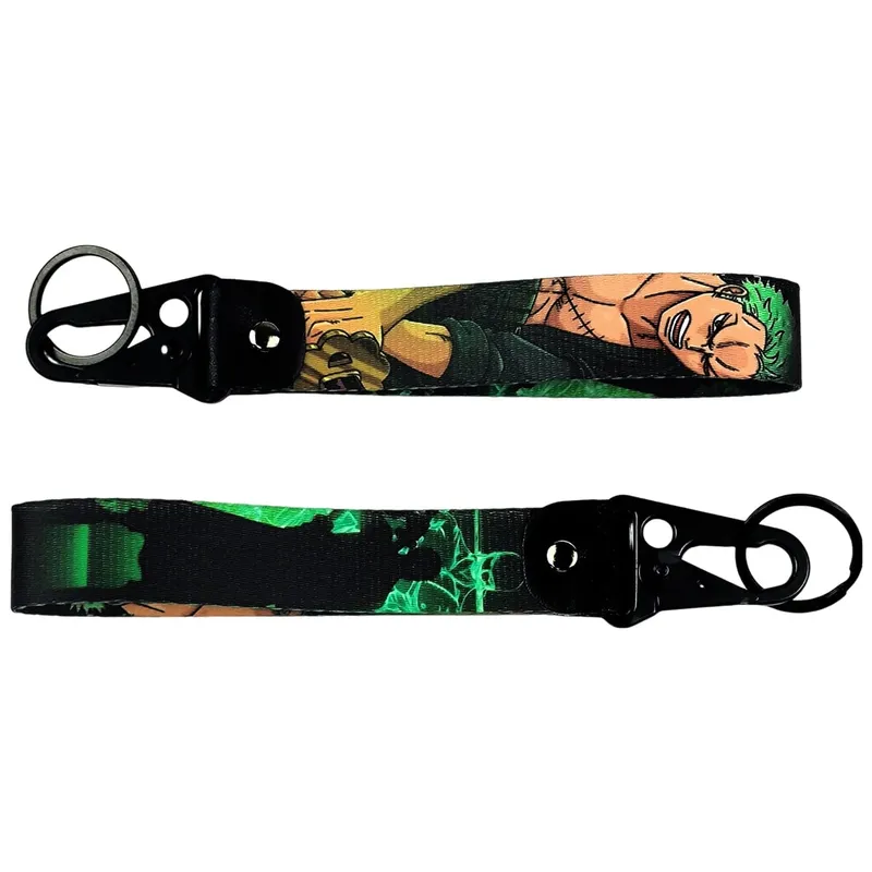 One Piece Cool Eagle Beak Keychain Lanyard Anime Manga Series Badge Holder USB Pendant Portable Key Lanyard Accessories — image 8