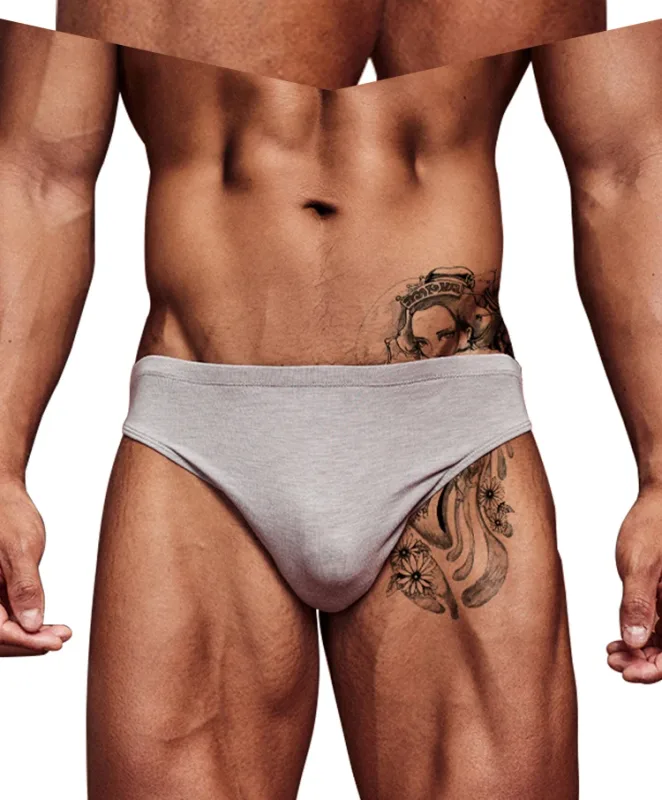 Herren-Slip aus Modal, ultradünn, nacktes Gefühl, niedrige Leibhöhe, hochelastisch, atmungsaktiv, 3D-Konvexbeutel-Unterwäsche