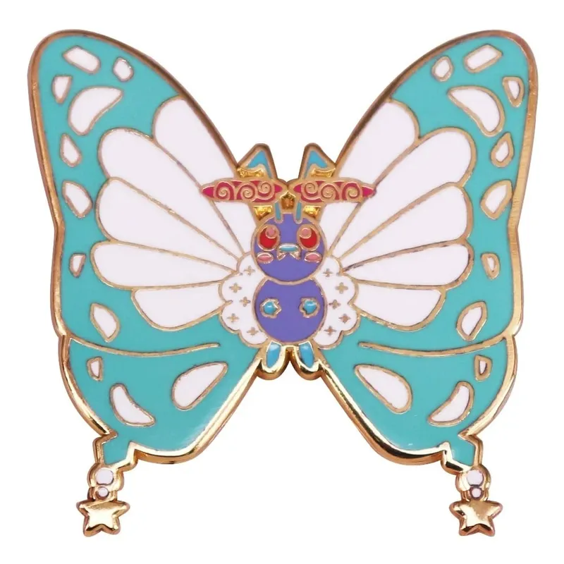 Pin Enamel Pokemon Gengar Dan Pin Lapel Pikachu untuk Beg galas Lencana Roti Kerongsang Pingat untuk Pakaian Hadiah Perhiasan untuk Rakan