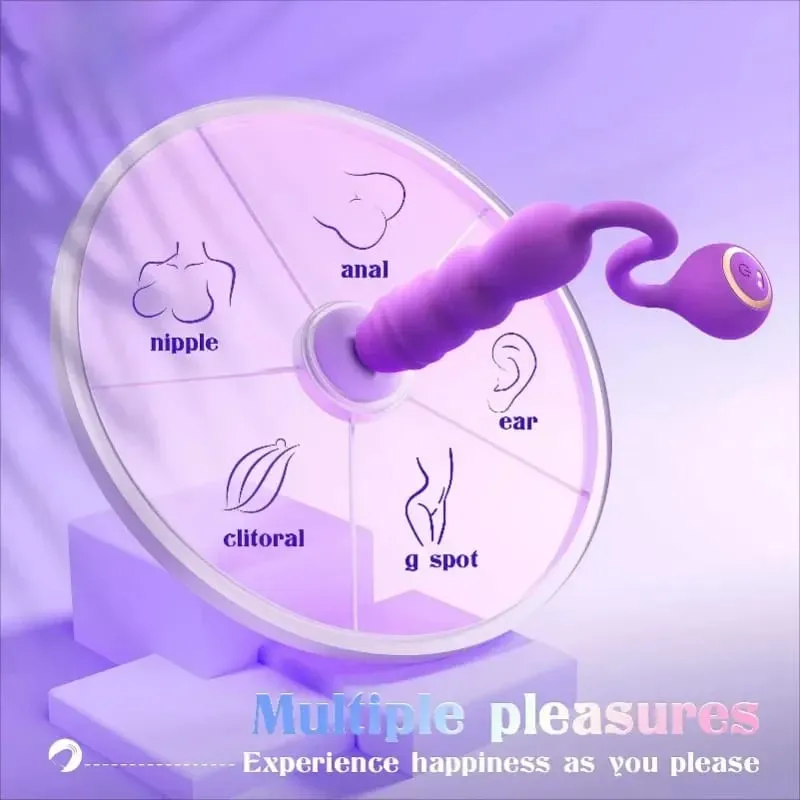 Stimolazione del clitoride Inserisci vibratore del vibratore del punto G. Vibratore del clitoride 10 tipi di vibrazione 9 tipi di giocattoli sessuali con dildo di spinta 18+ — image 5