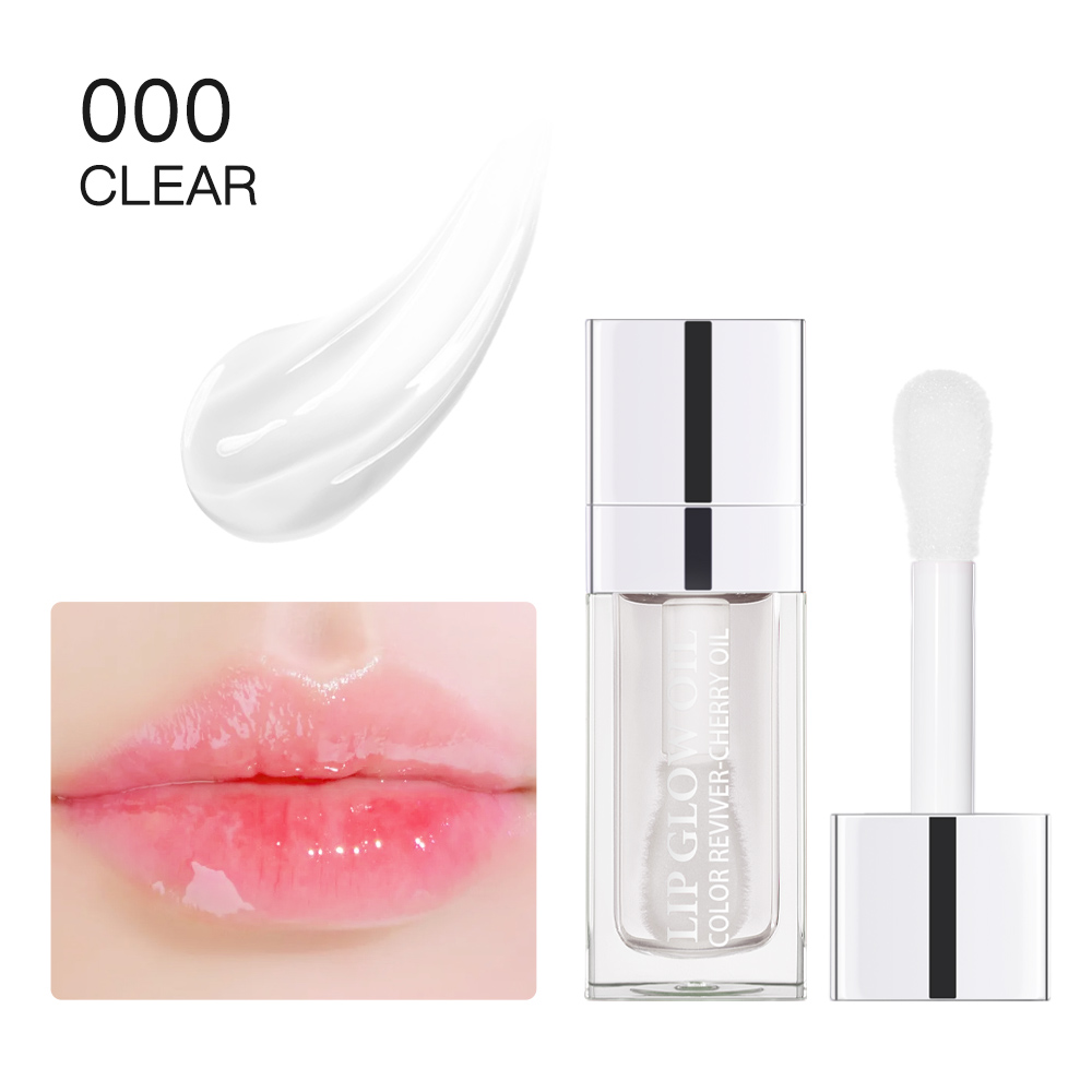 Crystal Jelly Moisturizing Lip Oil Plumping Lip Gloss Makeup Sexy Plump Lip Glow Oil Tinted Lip Plumper — image 8