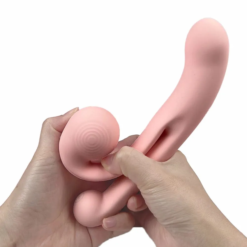 Vibromasseur escargot rose gode point G pénétration escargot flexible pour un ajustement parfait du clitoris stimulation 10 Modes jouet sexuel de plaisir pour femme — image 1