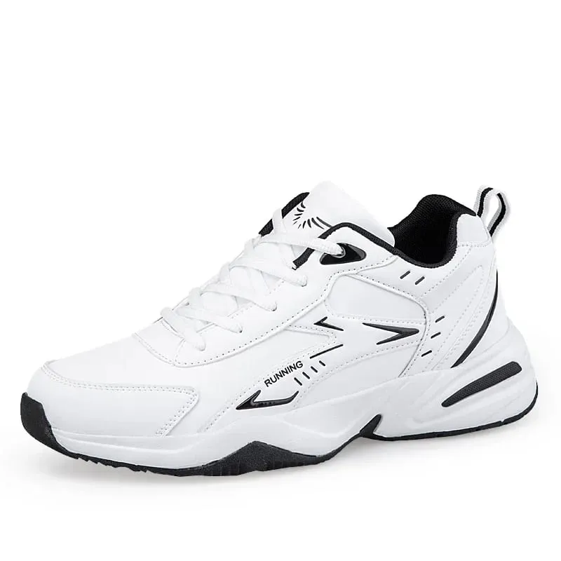 Chunky Sneaker dla mężczyzn gruba podeszwa wszechstronna 2025 nowy trend siatka zasznurowana oddychające buty sportowe na co dzień zwiększone miękkie podeszwy — image 9