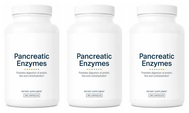 Integratore di enzimi digestivi 180 capsule Miscela di enzimi pancreatici proteasi amilasi lipasi supporta la digestione di proteine, grassi e carboidrati — image 9
