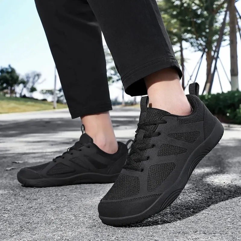 Plus ขนาด Minimalist Barefoot รองเท้าน้ำหนักเบา Breathable Zero Soles ผู้ชายวิ่งรองเท้าผ้าใบกลางแจ้งกว้าง Toe Casual เดินรองเท้า — image 5