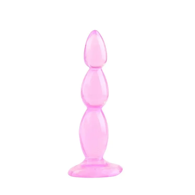 1PC BUTT Plug Dildo BUTT นวดต่อมลูกหมาก Unisex เซ็กซี่ Stopper TPE Anal Plugs ลูกปัดของเล่นสำหรับผู้ใหญ่สำหรับผู้ชายผู้หญิงผู้ใหญ่เกม — image 9