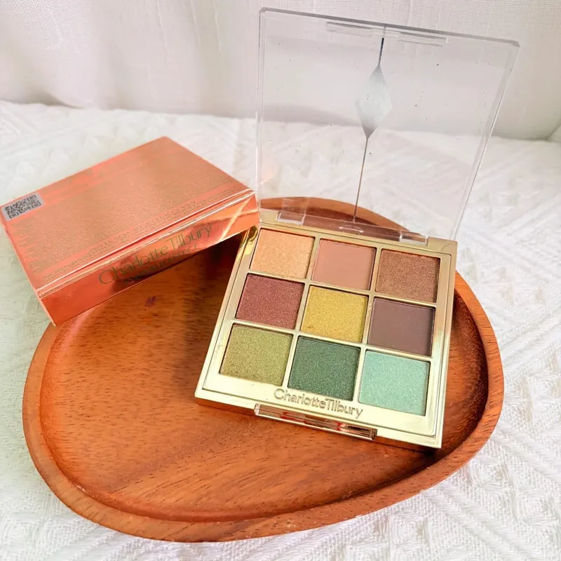Charlotte Tilbury 4Pan Velvet&9Pan Silk Shimmer Eyeshadow&Cream Blush Dewy Long Lasting Buildable Blendable Natural Glow แต่งหน้า — image 17