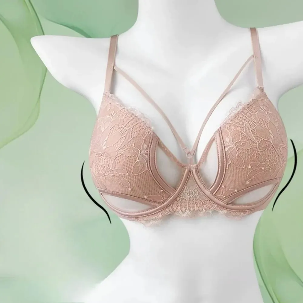 1. BANERDANNI เซ็กซี่ Pure Desire Bra ชุดหน้าอกใหญ่ Minimizer Push Up ด้านข้างสนับสนุน Anti Sagging Anti-ขยับขยายชุดชั้นในขายร้อนที่ดีที่สุด — image 2