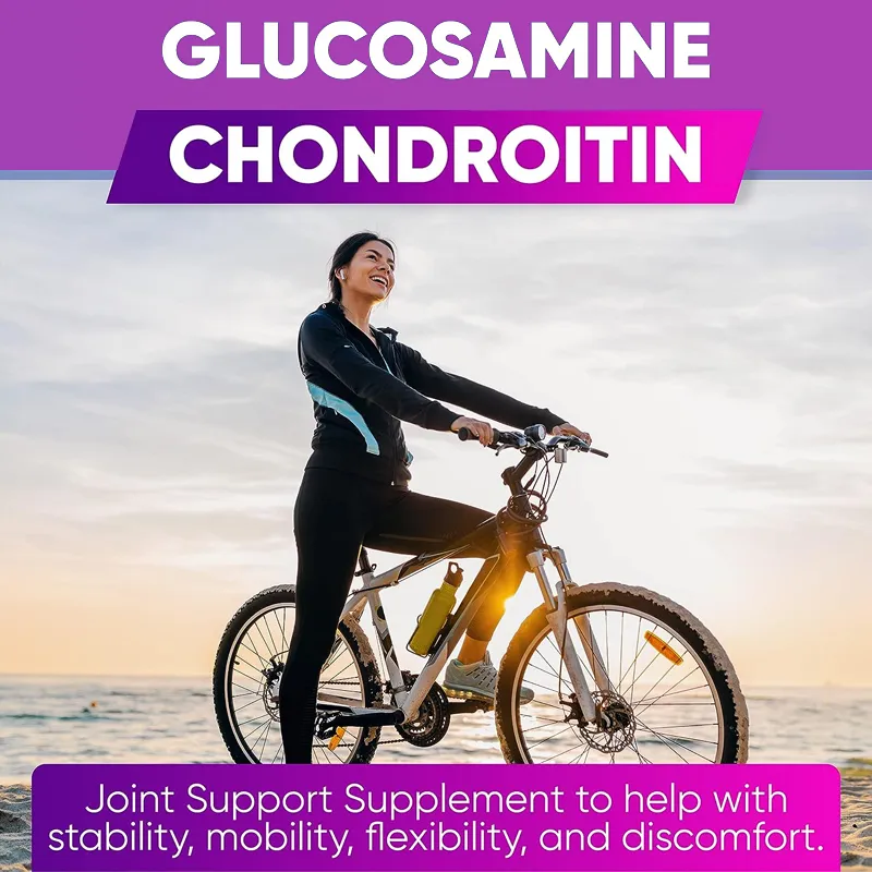 Glucosamine Chondroitin Turmeric MSM - ความแรงสามเท่าช่วยในเรื่องการเคลื่อนไหวร่วม เสริมสุขภาพภูมิคุ้มกัน