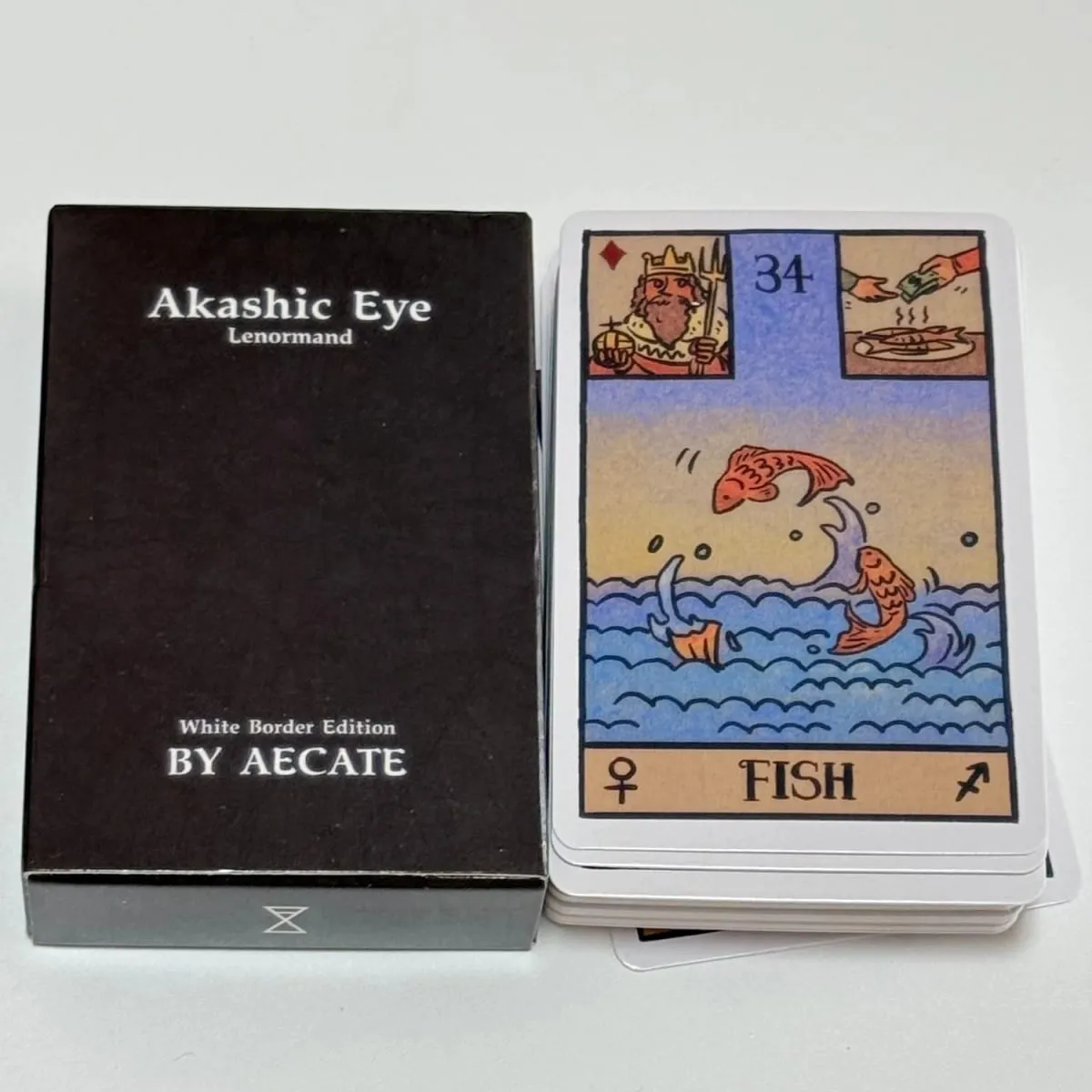 Akashic Eye Lenormand Oracle Cards 61 mazzi di carte Oracle illustrate moderne — image 1