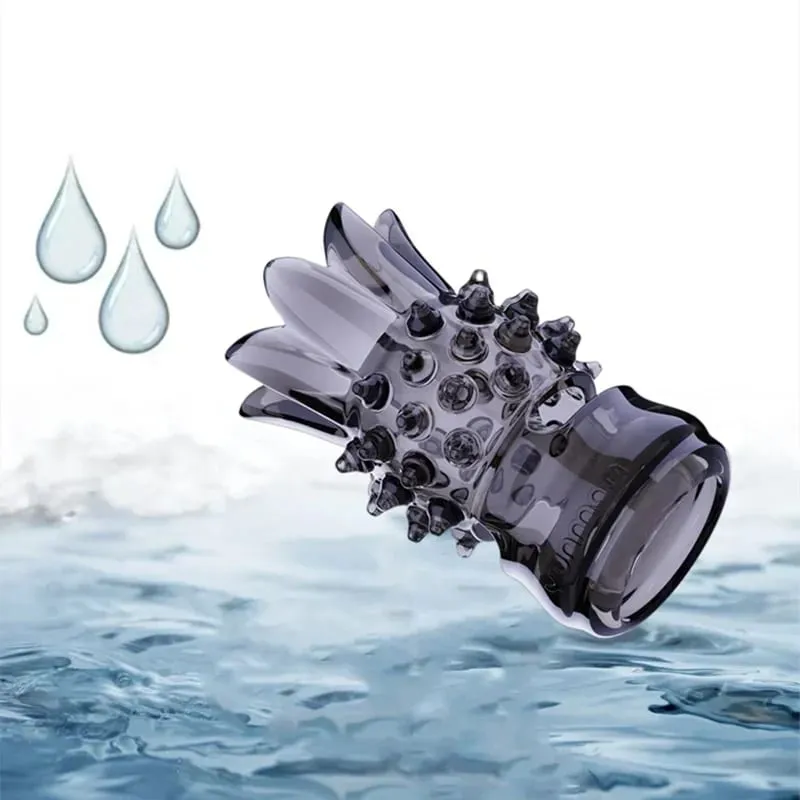 Ring Penis Sleeve Ring Penis Enlargement Cock Ring Male Time Delay Ejaculation Reusable Condom Adult Sex Toys for Man — image 5