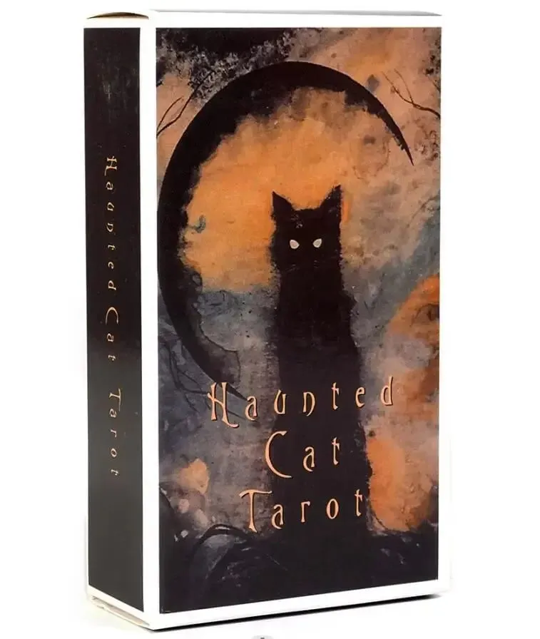 NEU Niedliche Katzen-Tarotkarten, Brettdeck-Spiele, Oracle für Fate Divination Party, Familien-Tarot-Deck