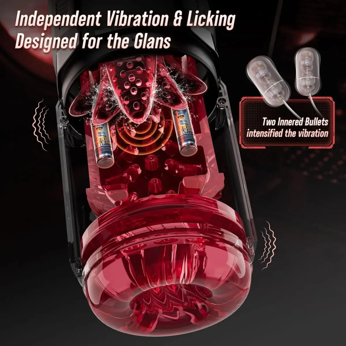 Masturbatore maschile automatico Stroker con 7 Succhiare Spinte Rotanti Leccate Figa tascabile per adulti Giocattolo del sesso per uomini Macchina del sesso per pompini — image 5