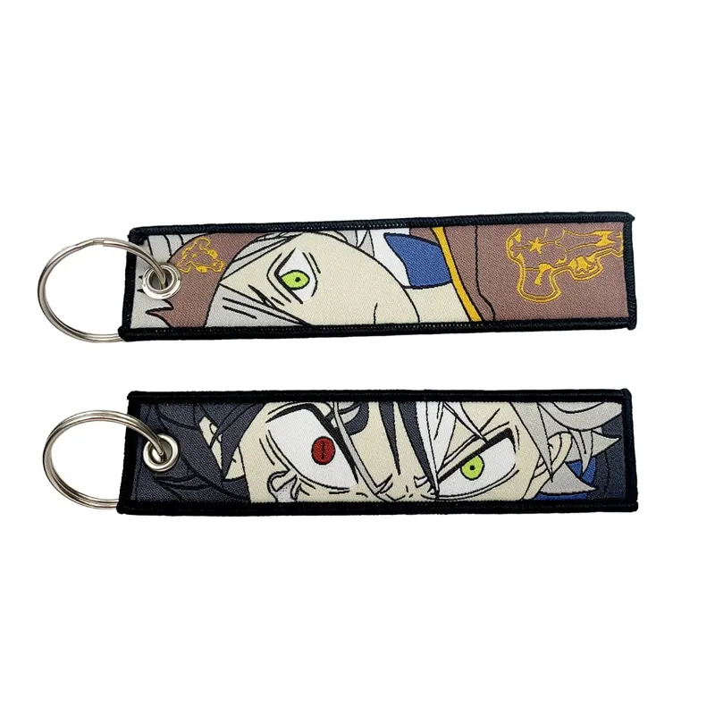 Embroidery Cool Eagle Beak Keychain Lanyard Anime Manga Series Badge Holder USB Pendant Portable Key Lanyard Accessories — image 19
