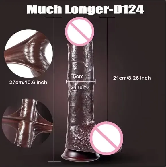 Besar Tebal Realistis Dildo Penis Besar Penetrasi Ganda Anal Plug Vagina Masturbasi Kontol Palsu Mainan Seks Dewasa untuk Wanita Sexuales — image 8