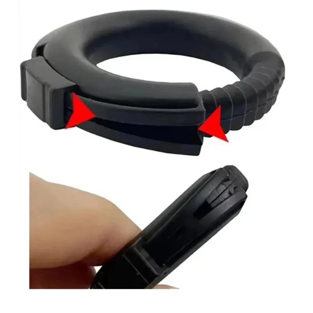 Männlich Einstellbare Silikon Penis Cock Ring Enhancer Verlängerung Ejakulation Vorhaut Corrector Lock Samen Cockringe Sex Spielzeug — image 3