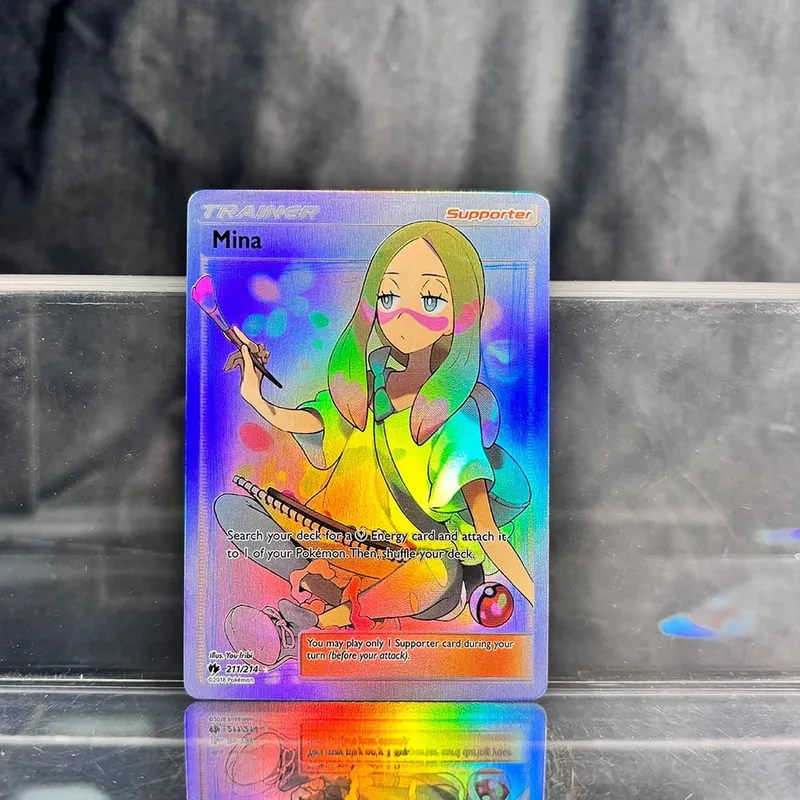 PKM Proxy Thẻ Cổ Điển Charizard Mew Với Ex Đơn Thẻ Bộ Sưu Tập PTCG Suicune Gx Tyranitar Gx Mất Thunder Lá Thẻ — image 26