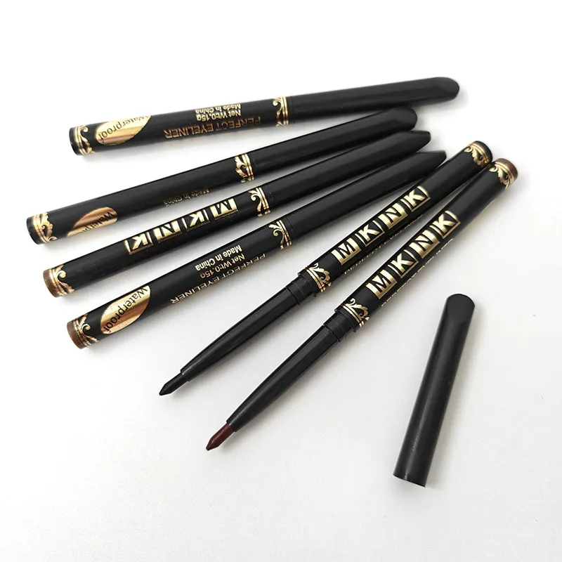 Schwarzbraune Eyeliner-Stifte, wasserfest, schweißfest und wischfest, mit einfachem Twist-Anwendungs-Eyeliner-Stift für kräftiges Augen-Make-up — image 5