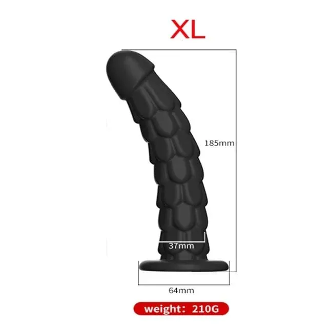 Gode Anal de pénis en Silicone avec ventouse échelle de Dragon cul cul Anus godemichet Anal plug Anal godemichet Anal jouets sexuels de la Prostate pour femme — image 10