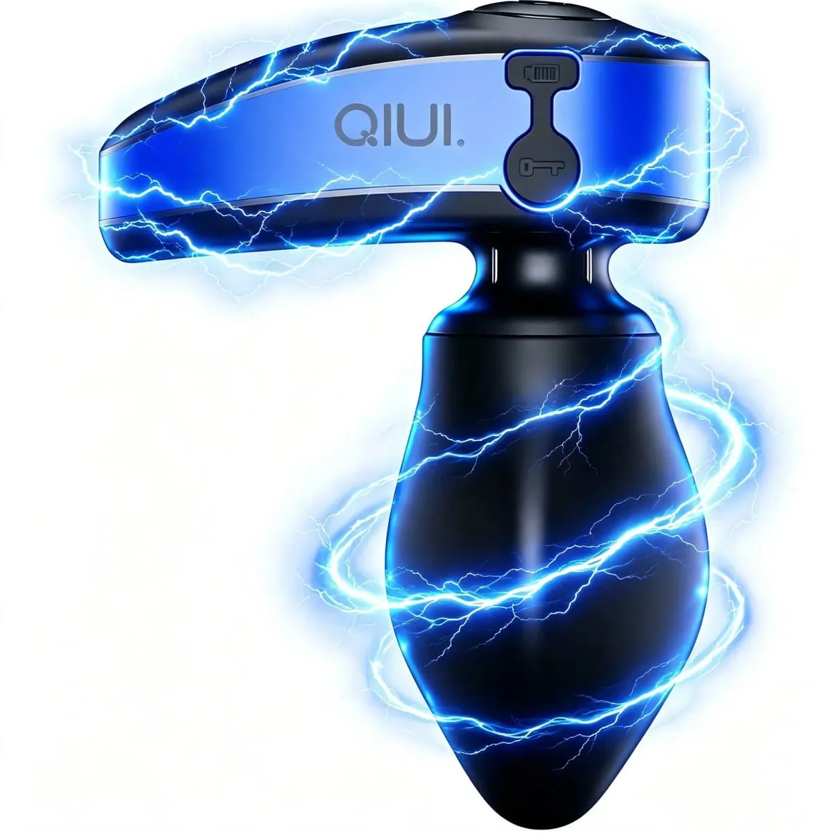 Plugue anal com controle remoto, plugue anal elétrico com controle remoto, expansão vibratória, diâmetro ajustável, bloqueio de bunda, massagem de próstata, brinquedo sexual — image 1