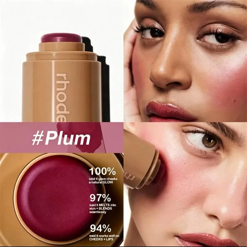ใหม่มาถึงกระเป๋า Bronze Coutour Stick Face Blush Cheek Long Lasting Hydrating Face Highlighter Blush Bronzer Sculpting — image 23