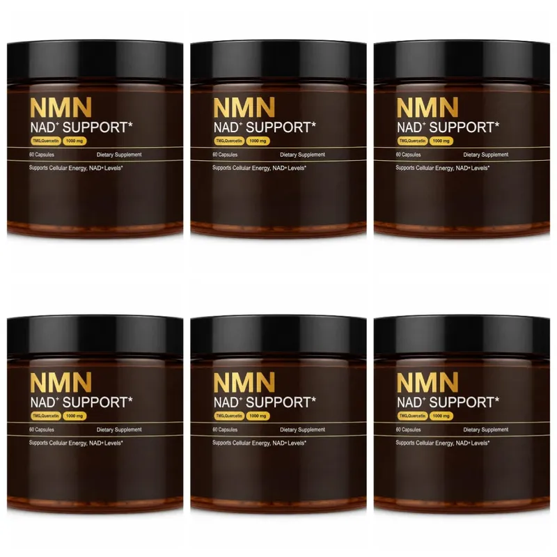 Komplexní doplněk NMN 1000 mg porce TMG Quercetin Resveratrol Kapsle Buněčný wellness doplněk podporuje energii — image 8