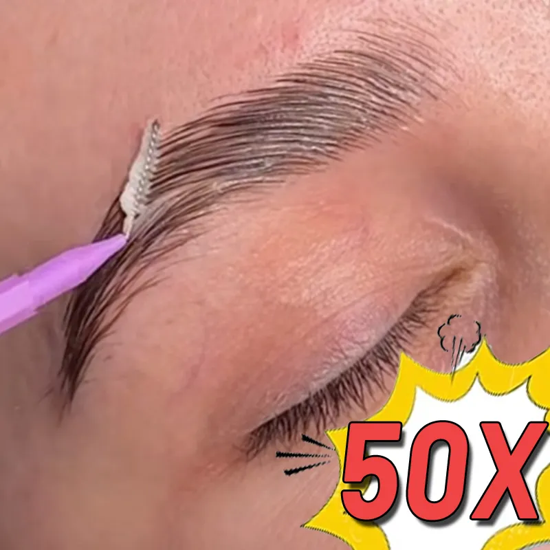 แบบพกพา Mini แปรงคิ้ว 20/50PCS Brow Perm แปรงทิ้ง Bendable Micro Eyelash Brow ยกแปรง Applicators เครื่องมือ — image 3